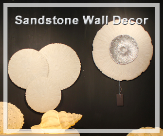 Decoración de pared de arenisca